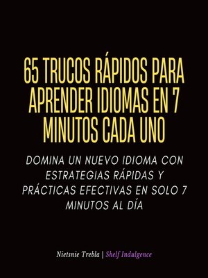 cover image of 65 Trucos Rápidos Para Aprender Idiomas En 7 Minutos Cada Uno